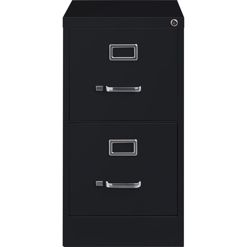 Commercial-Grade Steel Vertical File Cabinet, 22.5" Deep, Locking Drawers (FUR-VFC225-STL)