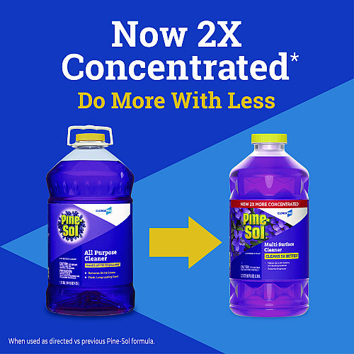 Concentrated Multi-Surface Cleaner, Lavender Fresh Scent, 78 fl oz (CLN-MSC78-LV)