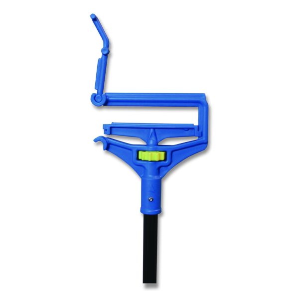 Commercial Quick-Change Wet Mop Handle, 60.5", Blue/Black, 12/Carton (FAC-MH-QC605-BB12)