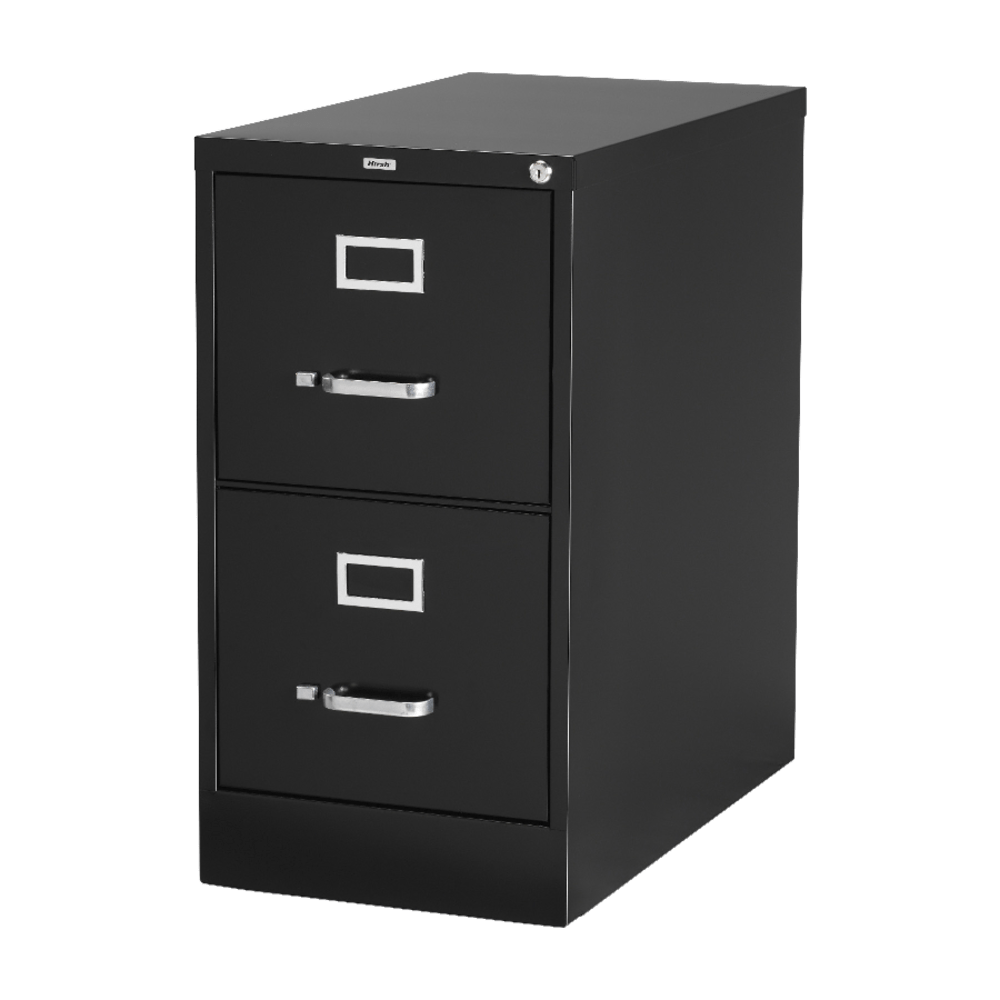 Commercial-Grade Steel Vertical File Cabinet, 22.5" Deep, Locking Drawers (FUR-VFC225-STL)
