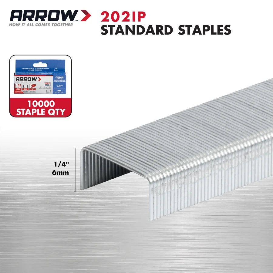 Standard Office Staples, Full-Strip, 10,000/Box (OFF-STPL-STD10K)
