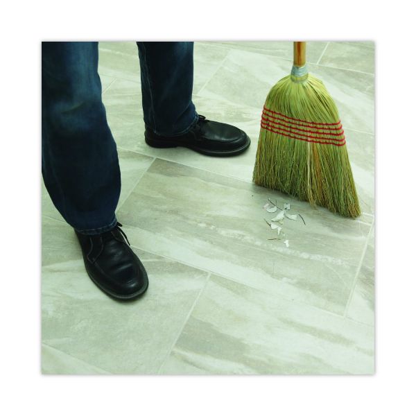 Commercial Corn Fiber Upright Broom, 54" Overall Length, Natural (FAC-BRM-CF54-NT)