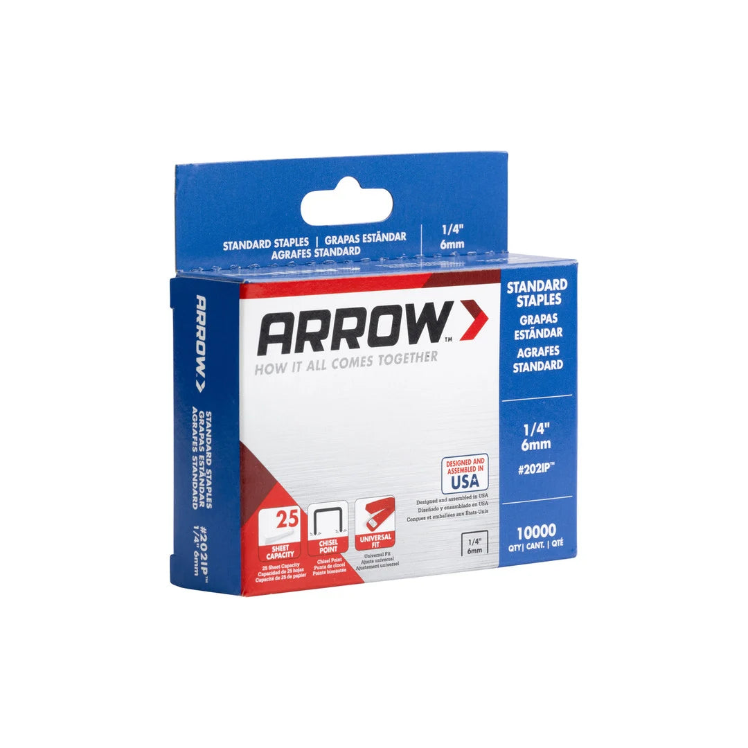 Standard Office Staples, Full-Strip, 10,000/Box (OFF-STPL-STD10K)