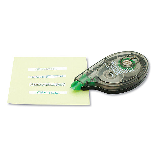 Precision Correction Tape, 0.17" x 390", White, Clear/Gray Applicator, 10/Pack (OFF-CT017-WH10)