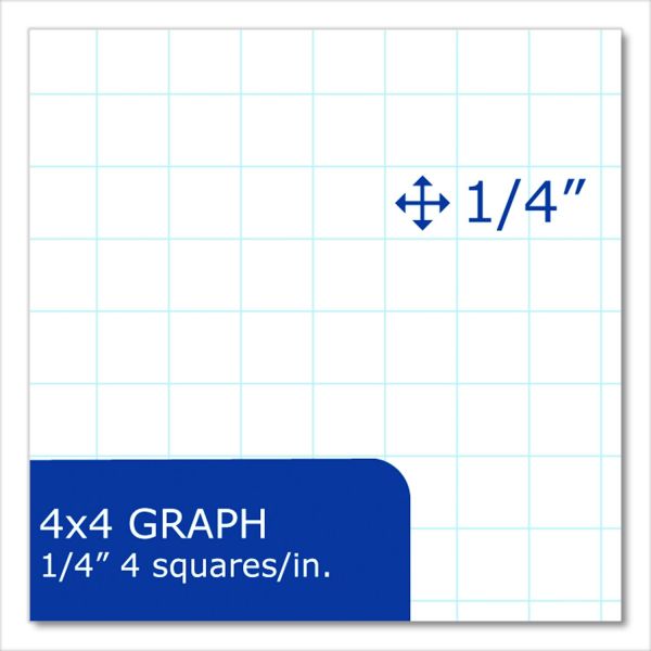2-Part Carbonless Science & Lab Notebook, Quadrille Rule, 11" x 9.25", 96 Sheets, Gray, 5/Carton (PAP-LAB2-QD-5CT)