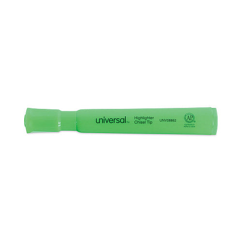 Fluorescent Green Desk Highlighters, Chisel Tip, 12/Pack (OFF-HL-CT-GN12)