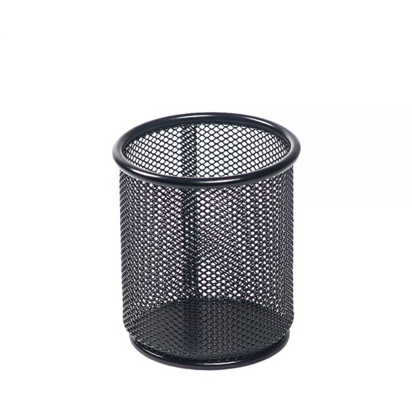 Metal Mesh Desktop Pencil & Pen Holder, Matte Black (OFF-PC-MSH-BK)
