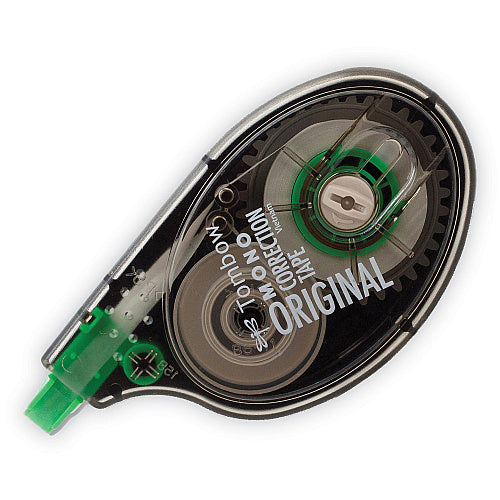 Precision Correction Tape, 0.17" x 390", White, Clear/Gray Applicator, 10/Pack (OFF-CT017-WH10)