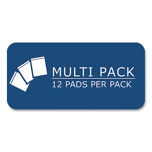 Bio-Based Legal Writing Pads, Wide Ruled, 8.5" x 11.75", 42 Sheets, White, 12/Pack (OFF-LP-WR42-WH12)