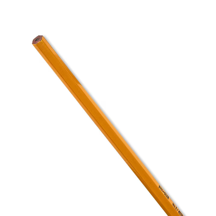 Classic Wood Pencils, Unsharpened, #2 HB Graphite, Yellow, 12/Pack (OFF-PCL2-YL12)