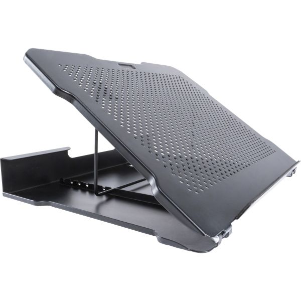 Adjustable Metal Laptop Stand with 7 Viewing Positions, Black/Pearl (TEC-LS7P-BP)