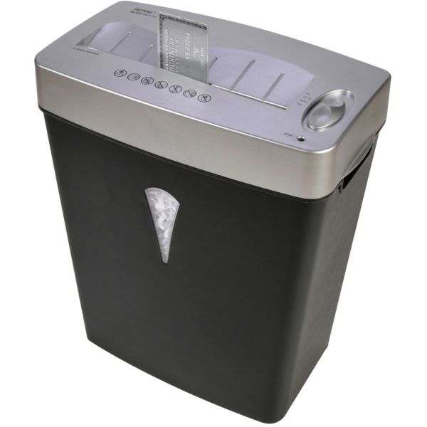 Compact 6-Sheet Micro-Cut Paper Shredder with Media Destruction (OFF-SHR-MC6-MD)