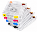 Refillable 711-Series Ink Cartridge with Auto-Reset Chip for Large-Format Printers (INK-711-RF-ARC)