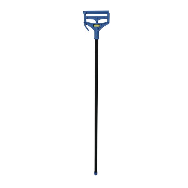 Commercial Quick-Change Wet Mop Handle, 60.5", Blue/Black, 12/Carton (FAC-MH-QC605-BB12)