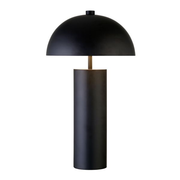 Modern 27" Table Lamp with Metal Dome Shade – Blackened Bronze ( (LMP-27DOME-BB)