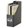 Collapsible Letter-Size Magazine & File Holder, Black (OFF-MH-LTR-BK)